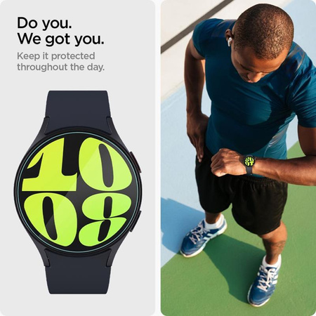 Spigen GLAS.TR EZ FIT 2-Pack - Tvrzené sklo na Samsung Galaxy Watch 7 44 mm (2 ks)