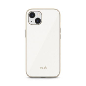 Moshi iGlaze Slim Hardshell tok - iPhone 13 tok (SnapTo rendszer) (Gyöngyházfehér)
