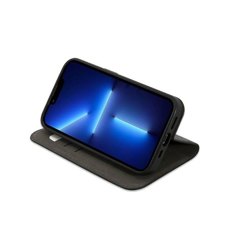 Guess 4G Metal Camera Outline Booktype Case - Coque pour iPhone 14 Plus (noir)