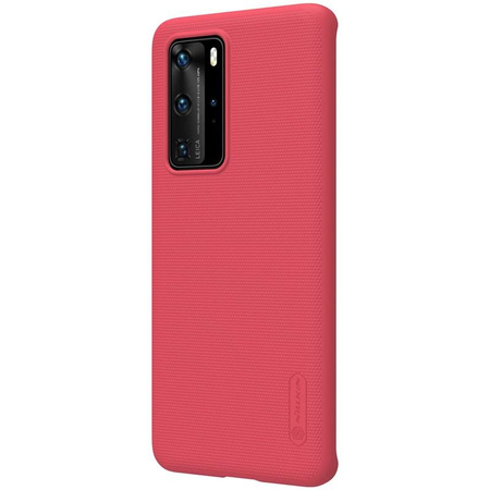 Nillkin Super Frosted Shield - Huawei P40 Pro Case (Bright Red)