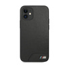 BMW Smooth PU Leather - Case for iPhone 12 mini (Black)