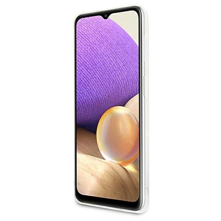 Karl Lagerfeld Ikonik & Choupette - Pouzdro Samsumg Galaxy A32 5G (průhledné)