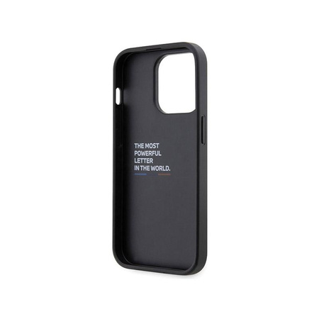 BMW Grip Stand Hot Stamp - Coque iPhone 14 Pro Max (noir)