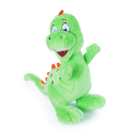 PLUS MOUSE DINOSAUR 20 CM, Green Plush, Soft Dino, ECO, Rappa