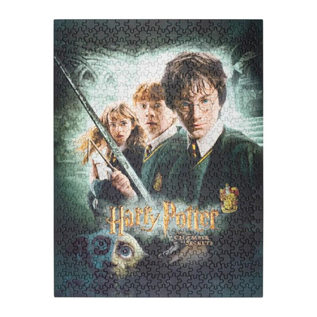 Harry Potter - Puzzle 500 prvků v dekorativní krabičce (Harry Potter a Tajemná komnata)