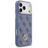 Guess 4G Strass Logo MagSafe - Hülle iPhone 17 Pro Max (Blau)