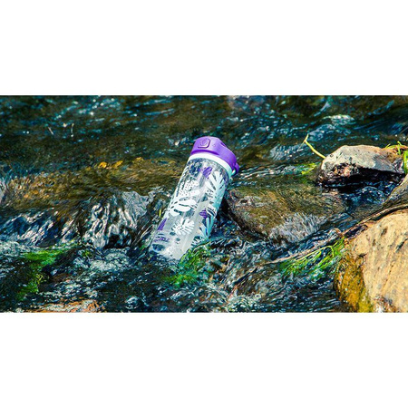 Quokka Quick Sip - Bouteille d'eau avec système d'ouverture rapide 830 ml (Camo)