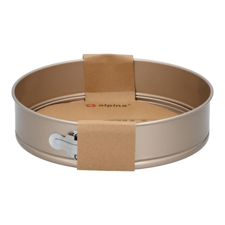Alpina - Runde Backform/Kuchenform mit Antihaftbeschichtung 28 x 6,8 cm