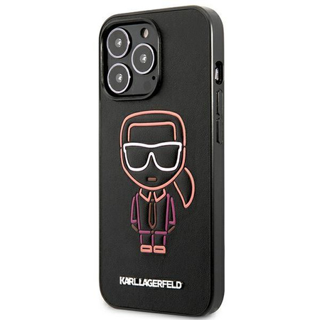 Karl Lagerfeld Outline - iPhone 13 Pro Tasche (Mehrfarbig)