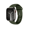 Crong Liquid - Řemínek pro Apple Watch 42/44/45/49 mm (zelený)