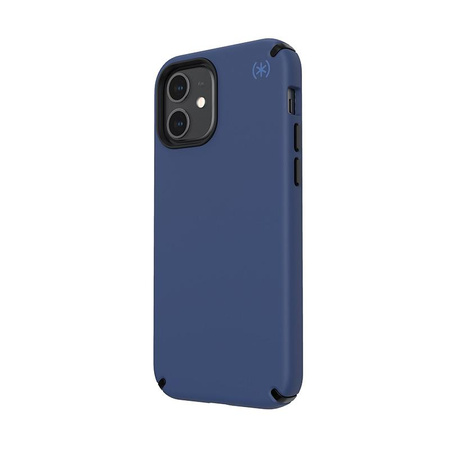Speck Presidio2 Pro - Coque pour iPhone 12 / iPhone 12 Pro avec revêtement MICROBAN (Coastal Blue/Stormblue)