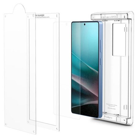Spigen Elite Shield EZ Fit HD - Film hydrogel pour Samsung Galaxy S25 Ultra (Transparent)