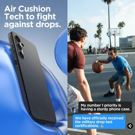 Spigen Liquid Air - Gehäuse für Samsung Galaxy S23 FE (Abyss Grün)
