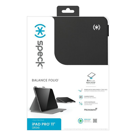 Speck Balance Folio – Case iPad Pro 11" M5 (2025) / iPad Pro 11" M4 (2024) (Black)