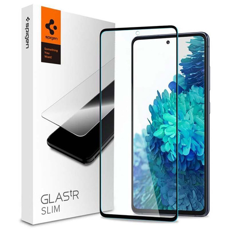 Spigen Glas.TR Slim FC - Verre trempé pour Samsung Galaxy S20 FE (Noir)