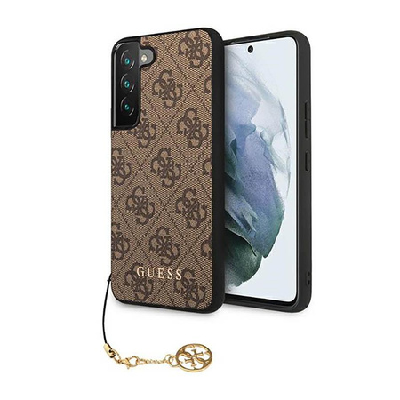 Collection Guess 4G Charms - Etui Samsung Galaxy S23+ (marron)