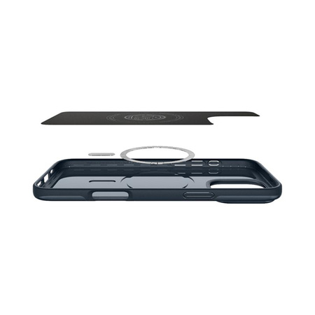 Spigen Thin Fit MagSafe - Coque pour iPhone 16 Pro (Metal Slate)