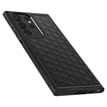 Spigen Cryo Armor - Etui do Samsung Galaxy S23 Ultra (Matte Black)