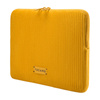 TUCANO Velluto 2 - Cover per MacBook Air 13" (M4/M3/M2/M1/2025-2018) / Pro 13" / Laptop 12" (giallo)
