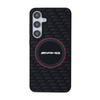Étui AMG Silicone Carbon Pattern MagSafe - Samsung Galaxy S24 (noir)
