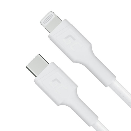 Green Cell PowerStream - Kabel USB-C - Lightning 100 cm Kabel Power Delivery s certifikací Apple MFi (bílý)