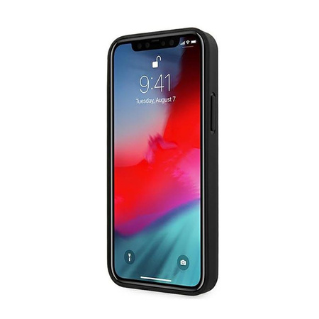 Mercedes Leather Urban Line - Coque iPhone 12 / iPhone 12 Pro (rouge)