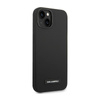 Karl Lagerfeld Silicone Plaque Magsafe - iPhone 14 Case (black)