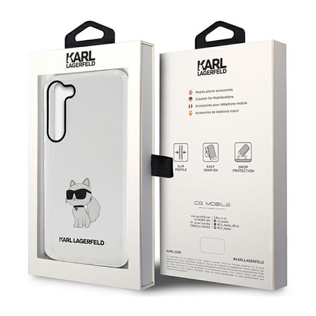 Karl Lagerfeld IML NFT Choupette - Case for Samsung Galaxy S23+ (Clear)