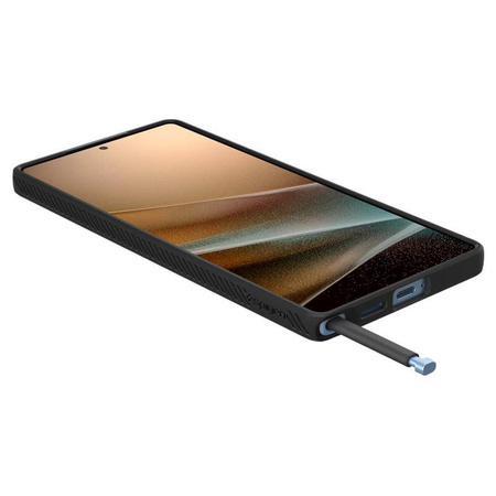 Spigen Liquid Air - Gehäuse für Samsung Galaxy S25 Ultra (Mattschwarz)