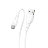 Borofone - USB-A auf USB-C Kabel, 2 m (Weiß)