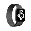Puro Milanese mágneses szíj - Rozsdamentes acél szíj Apple Watch 38/40/41 mm-es órához (fekete)