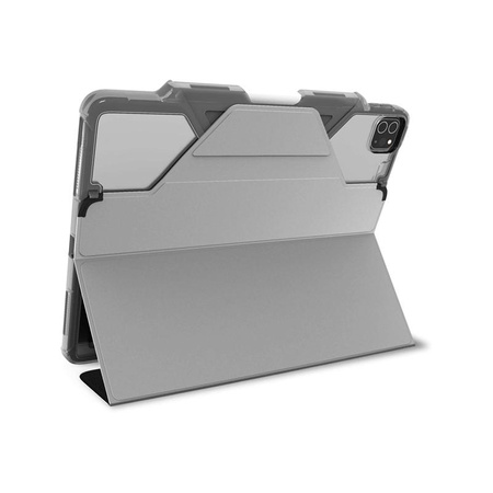 STM Dux Plus - Gepanzerte Hülle für iPad Pro 11" (2022-2018) MIL-STD-810G mit Apple Pencil Ladefunktion (Schwarz)
