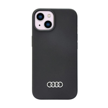 Audi Silicone Case - Hülle für iPhone 14 (Schwarz)