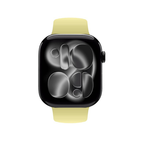 Crong Liquid - szíj Apple Watch-hoz 38/40/41/42mm (szalma)