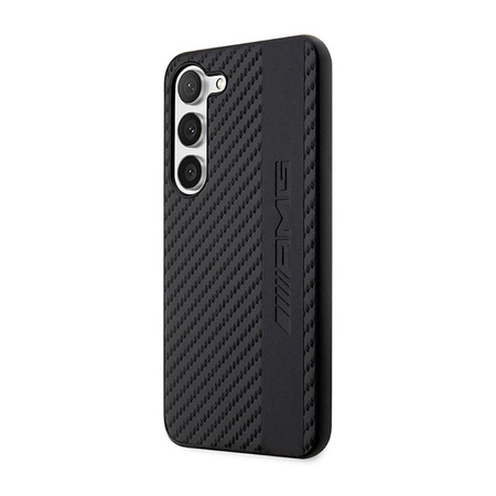 AMG Carbon Stripe & Embossed - Samsung Galaxy S23 Case (black)