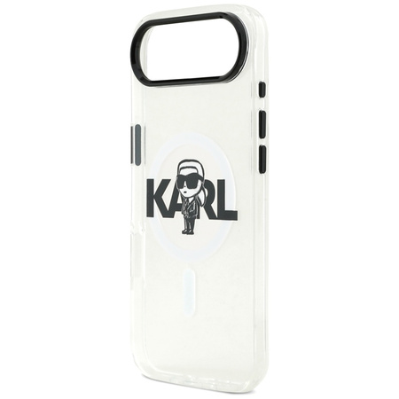 Karl Lagerfeld IML Karl Sketch Logo MagSafe - Case iPhone Air (transparent)