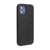 Audi Synthetic Leather - Tasche für iPhone 12 / iPhone 12 Pro (Schwarz)