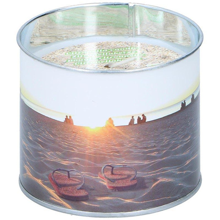 Arti Casa - Citronella anti-coma candle in a tin (pattern 1)