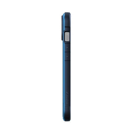 X-Doria Raptic Shield - Aluminum Case for iPhone 14 (Drop-Tested 3m) (Marine Blue)