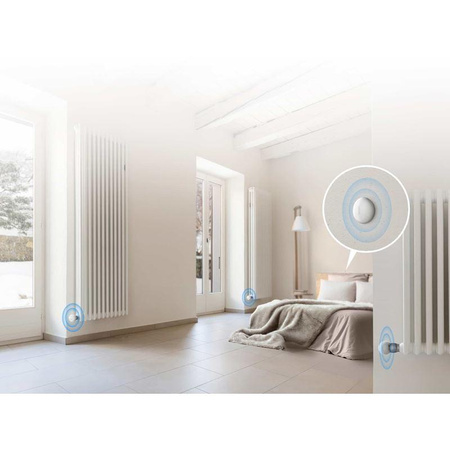 FIBARO Heat Controller Starter Pack - termosztatikus fej + Z-Wave hőmérséklet-érzékelő