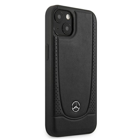 Mercedes Leather Urban Line - iPhone 13 mini case (black)