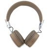 Guess Grained Classic Round Shape - ENC Bluetooth wireless in-ear headphones (brown)