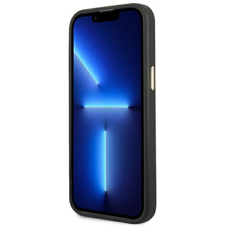 Guess 4G Metal Camera Outline Case - iPhone 14 Pro Max Case (Black)