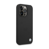 BMW Silicone Metal Logo - Coque iPhone 15 Pro Max (noir)