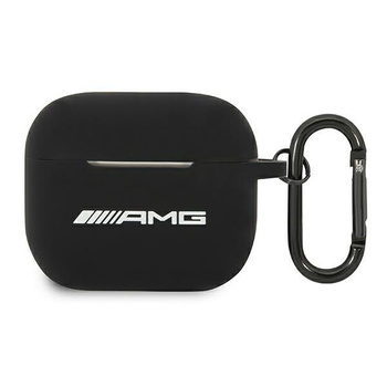 AMG szilikon Big Logo - AirPods 3 tok (fekete)