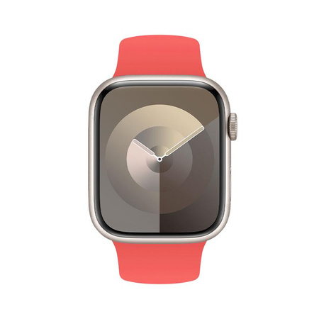 Crong Liquid - Řemínek pro Apple Watch 38/40/41/42 mm (korálová)