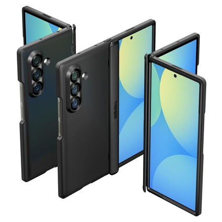Spigen Slim Armor Pro Mag Mag MagSafe - tok Samsung Galaxy Z Fold 7 (fekete)