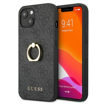 Guess 4G Ring Case - iPhone 13 Case (gray)