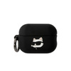 Karl Lagerfeld Silicone NFT Choupette Head 3D - Étui AirPods Pro 2 (noir)