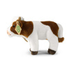 Rappa - Plyšový realistický maskot Kráva 23 cm Ekologicky šetrný